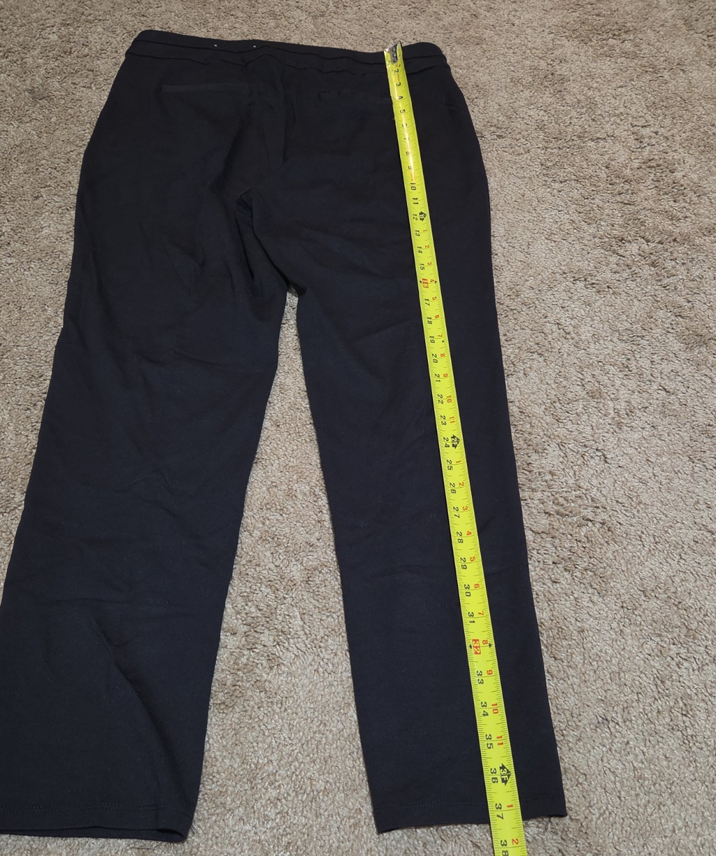 Cato Black Slacks Womens MP Classic Stretch Pull On Pants Comfort