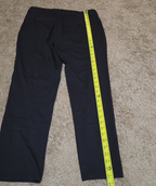 Cato Black Slacks Womens MP Classic Stretch Pull On Pants Comfort