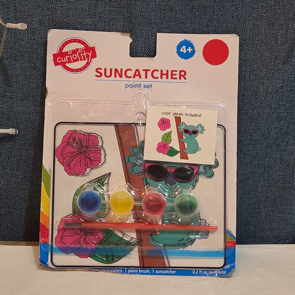 Curiosity Koala Suncatcher Paint Kit Window Art Kids