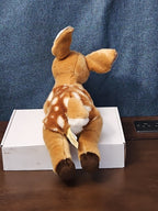 Aurora Miyoni Spotted Fawn Deer Plush 11" | Realistic Laying Down Stuffed Animal