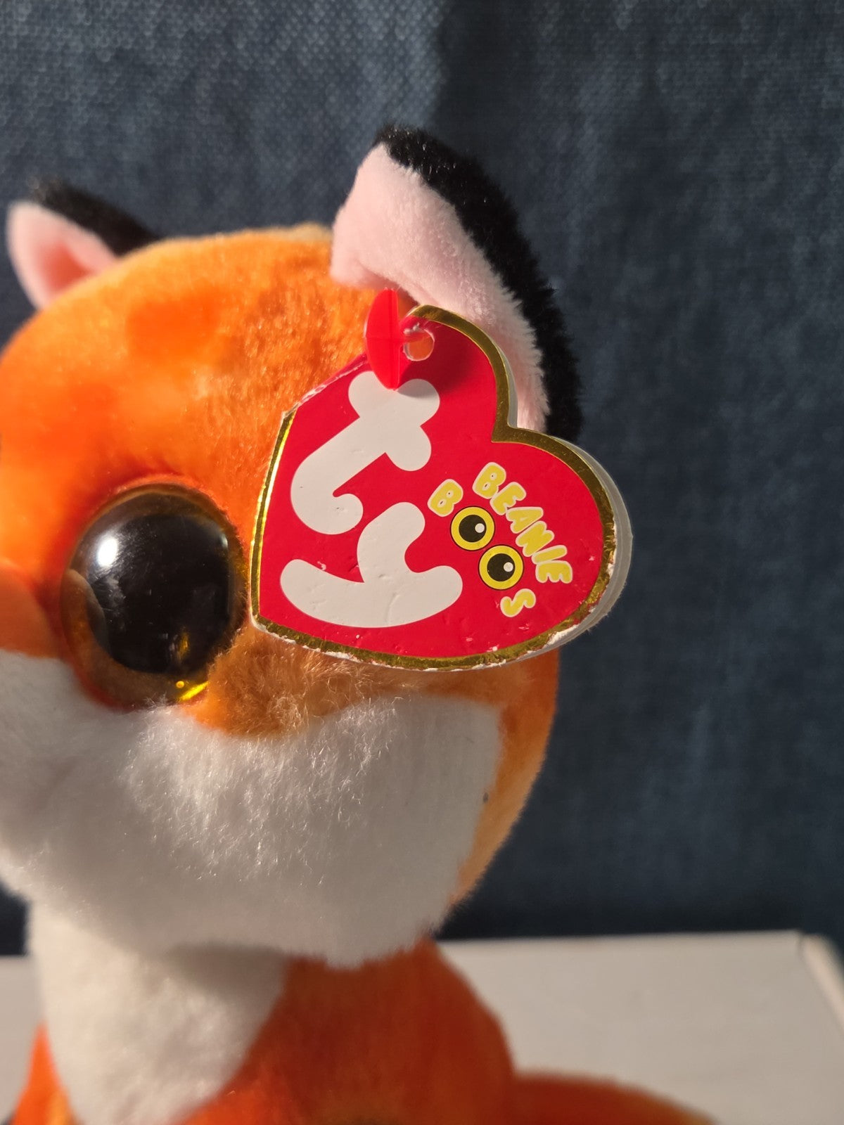 Ty Beanie Boos Meadow the Fox 6" Plush Stuffed Animal Toy