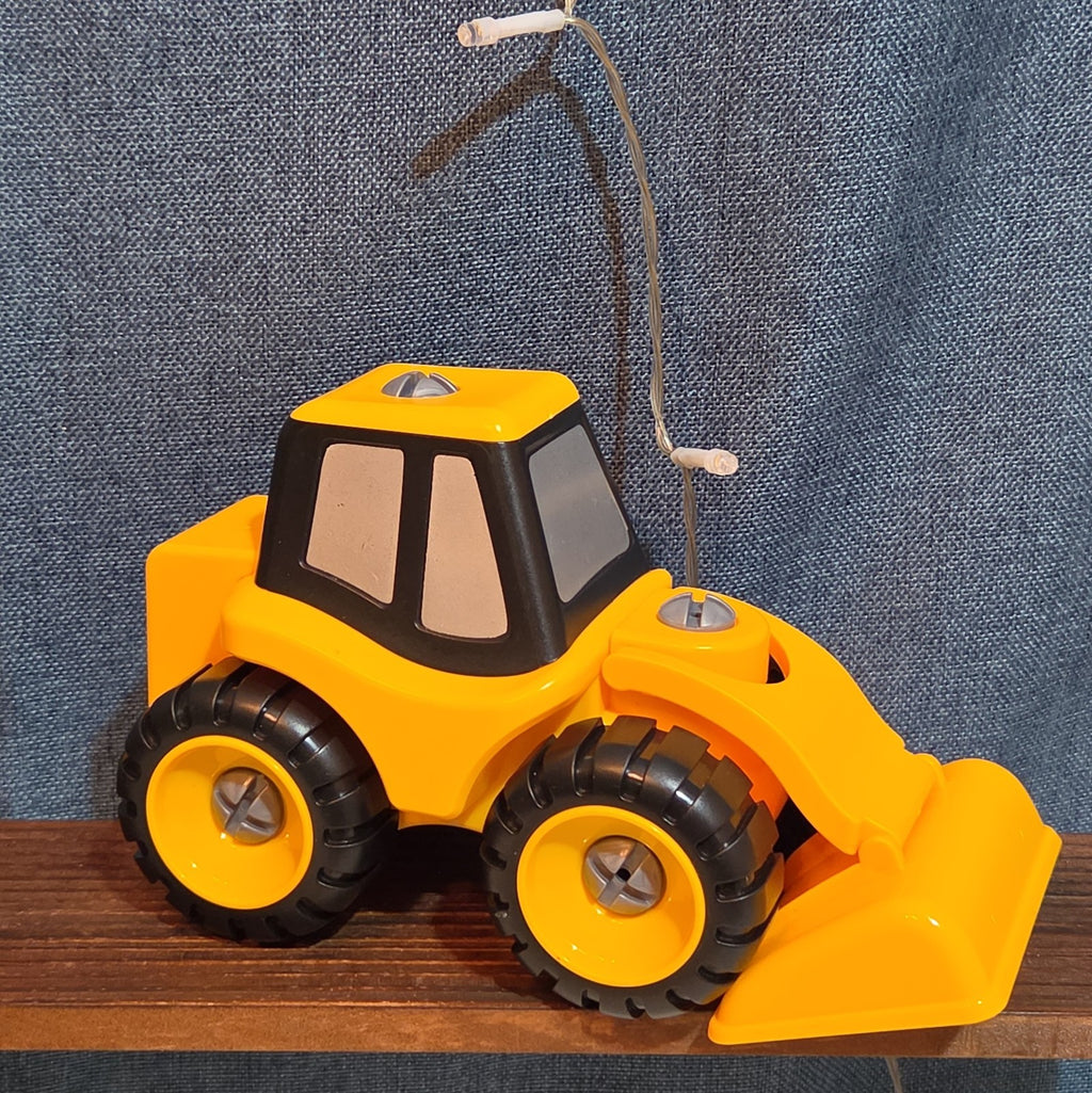 Union Labor Construction Tractor Front Loader Take Apart STEM Toy