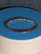 Crystal Bracelet Bangle Stretch Bling Single Row Rhinestones Bracelets For Women