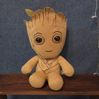 TY Beanie Baby Marvel Groot 6" Plush Textured Fabric Comic
