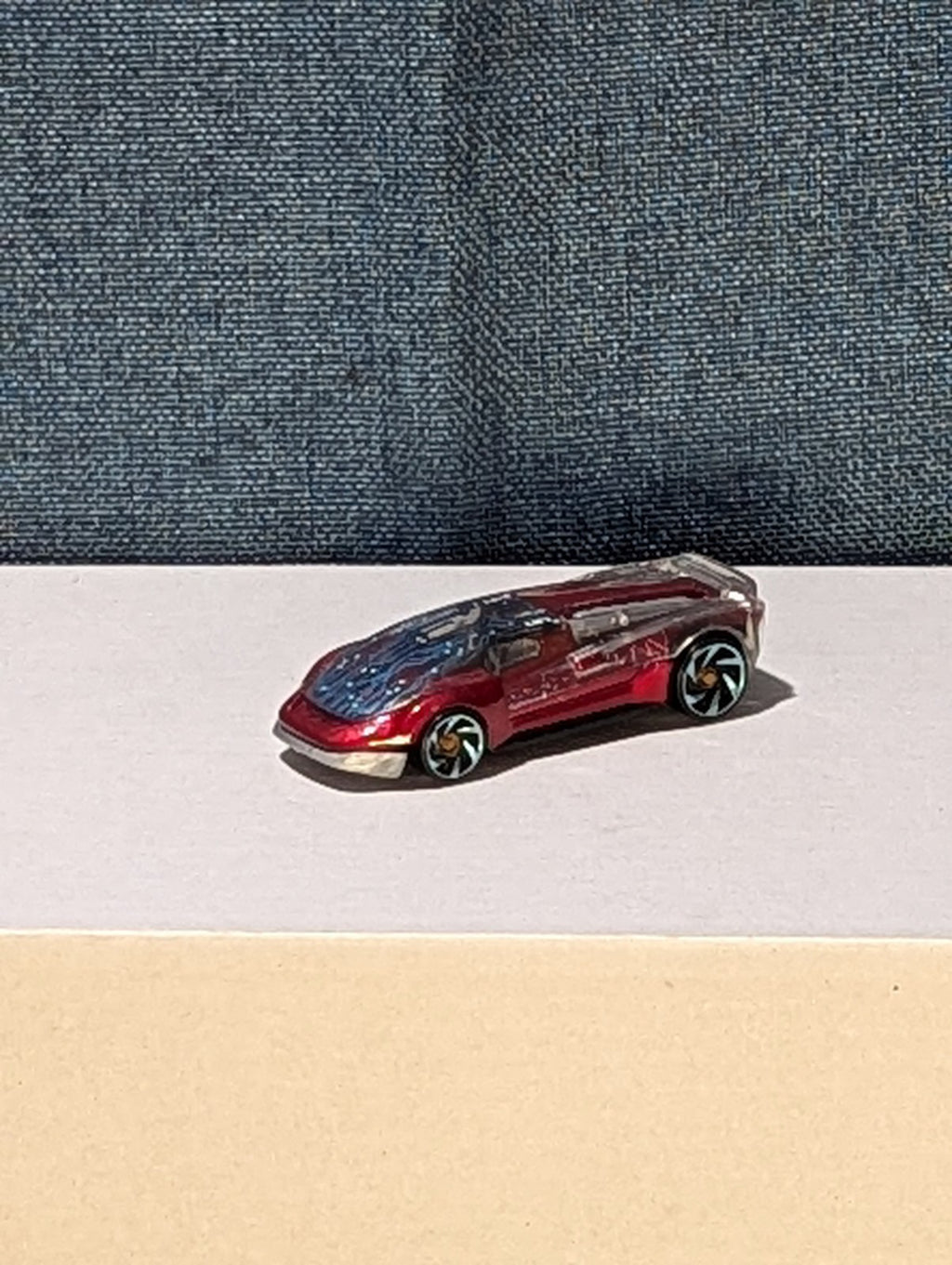 Hot Wheels El Viento (Dark Red) 2007 All Stars | Loose Diecast Larry Wood Design