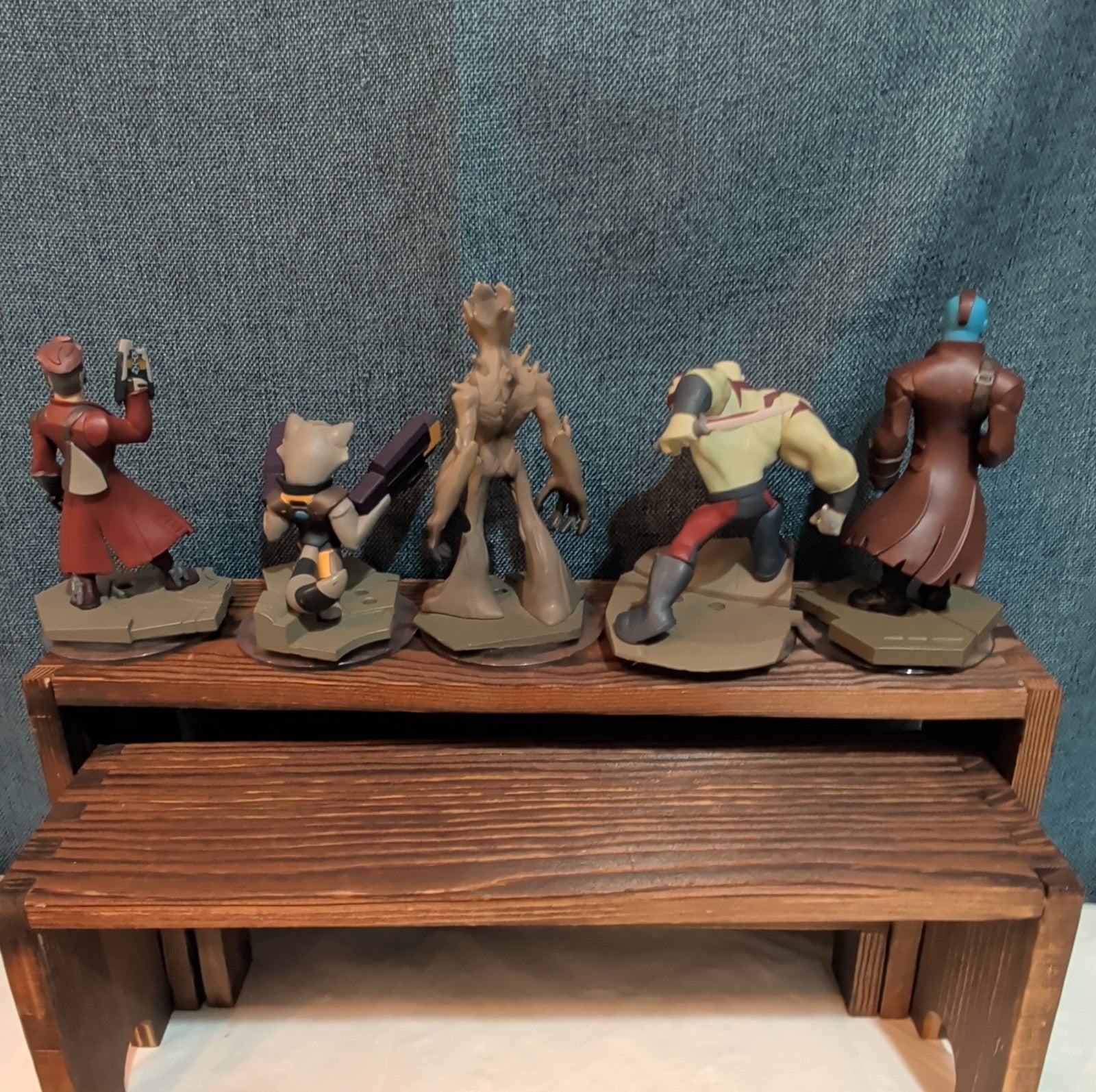 Disney Infinity 2.0 Guardians Galaxy 5 Figure Lot PVC Loose