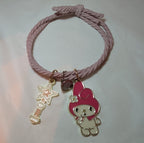 Kuromi My Melody Magnetic Friendship Bracelet Set Enamel Kawaii Y2K  OS