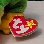 TY Beanie Baby SMOOCHY the Frog 1997 | MWMT Mint Tags | Retired Felt Mouth