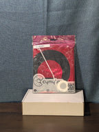 Set of 6 Giant Red Bow Foil Balloons | 34" Red & Black