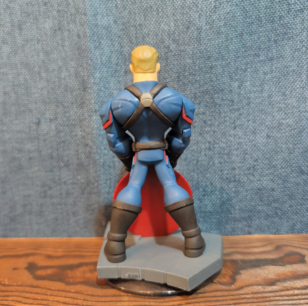 Disney Infinity 3.0 Captain America Unmasked PVC Figure Loose INF-1000229