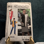Simplicity 9452 Vintage 1989 Knit Pants Skirt Top Pattern SZ 6-24 UNCUT