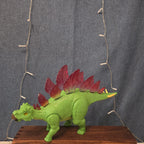 Zuri Inc Stegosaurus Walking Dinosaur Light Up Spikes 12.5