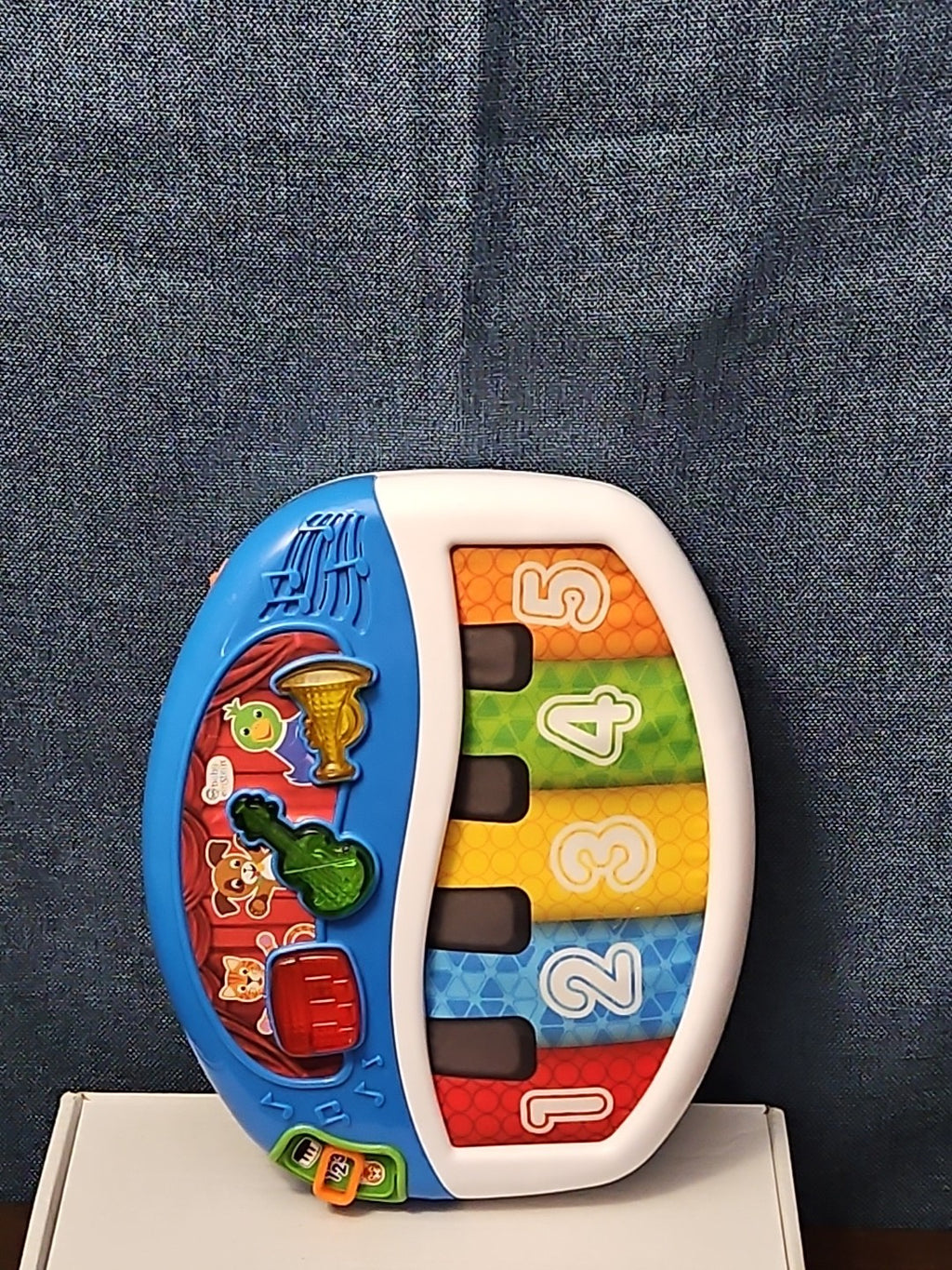Baby Einstein Discover & Play Piano | Musical Light-Up Toy | English Spanish