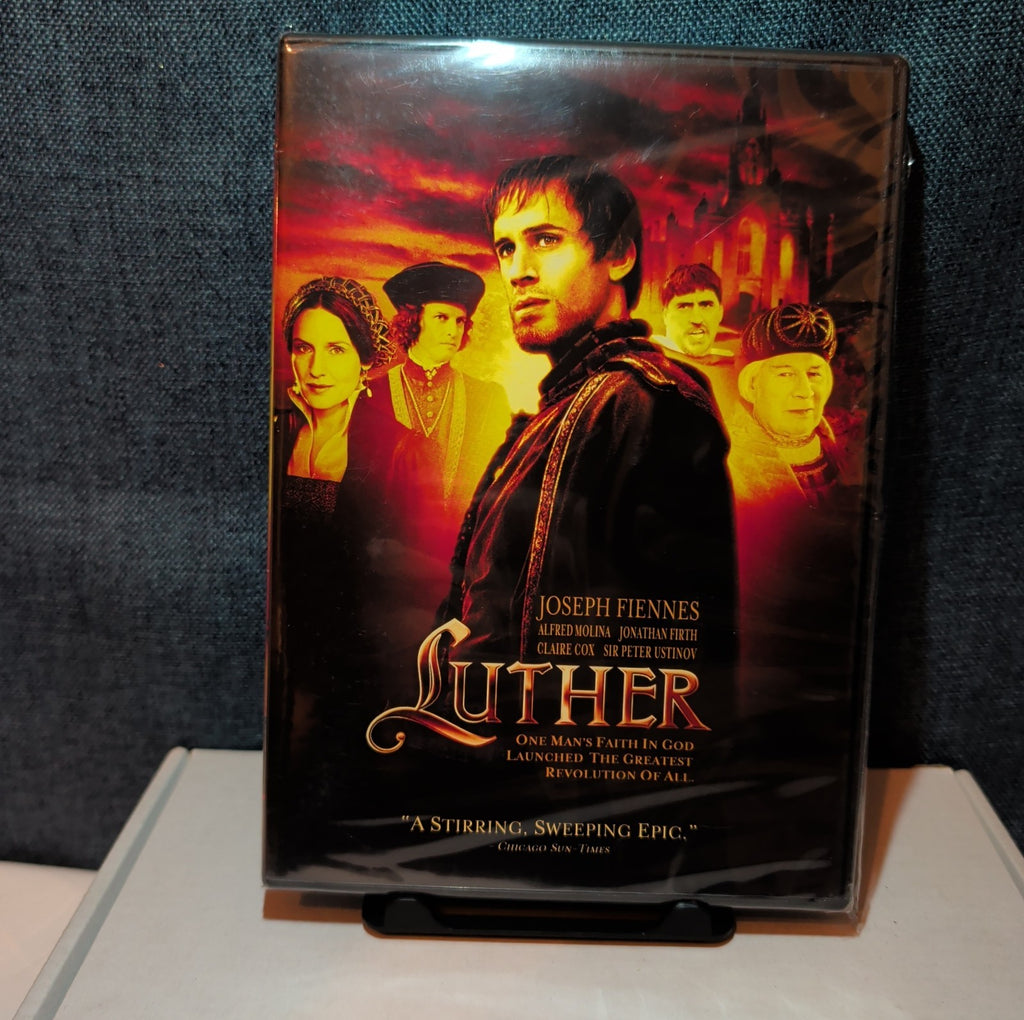 Luther DVD MGM Joseph Fiennes Christian History 2003 New Sealed 828706545461