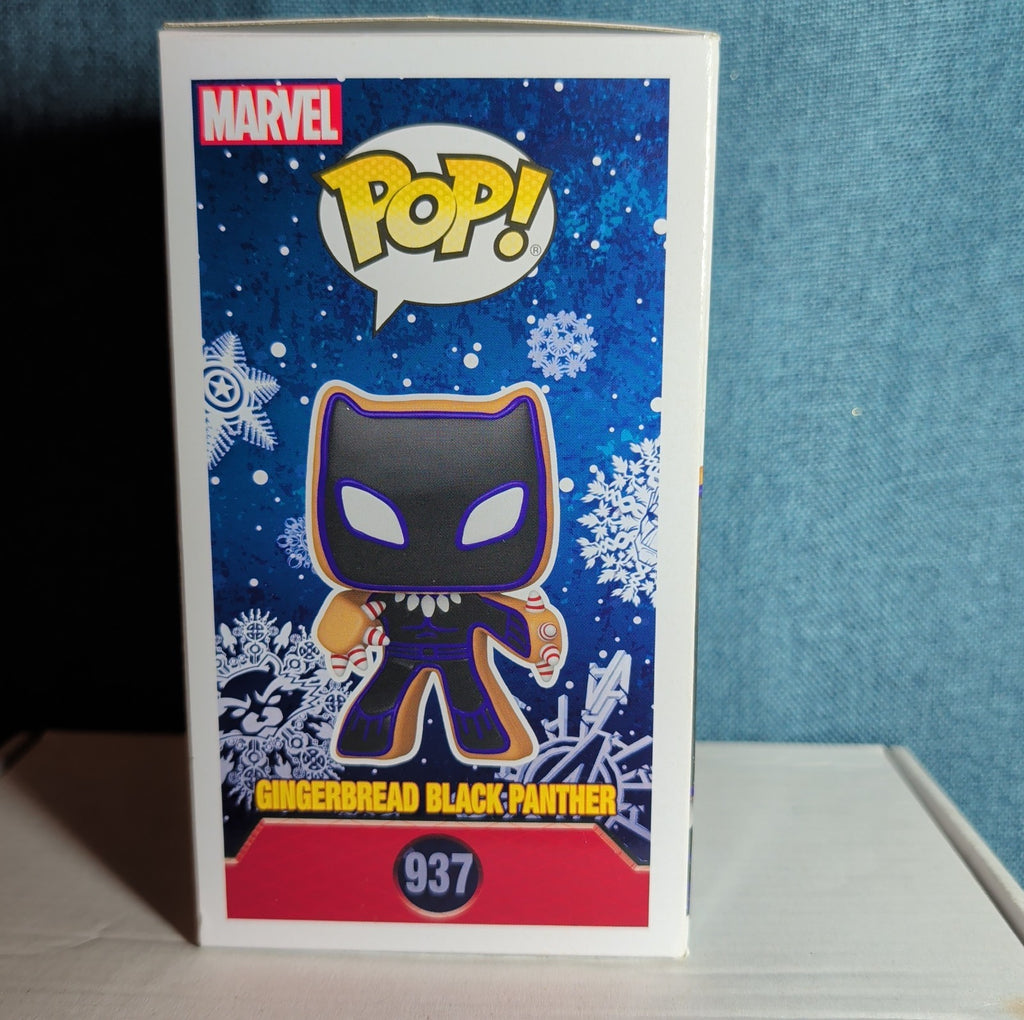 Funko Pop! Vinyl: Marvel - Gingerbread Black Panther #937 NIB with Protector