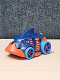 Hot Wheels Piranha Terror | 2013 First Edition | Blue & Orange Creature Car