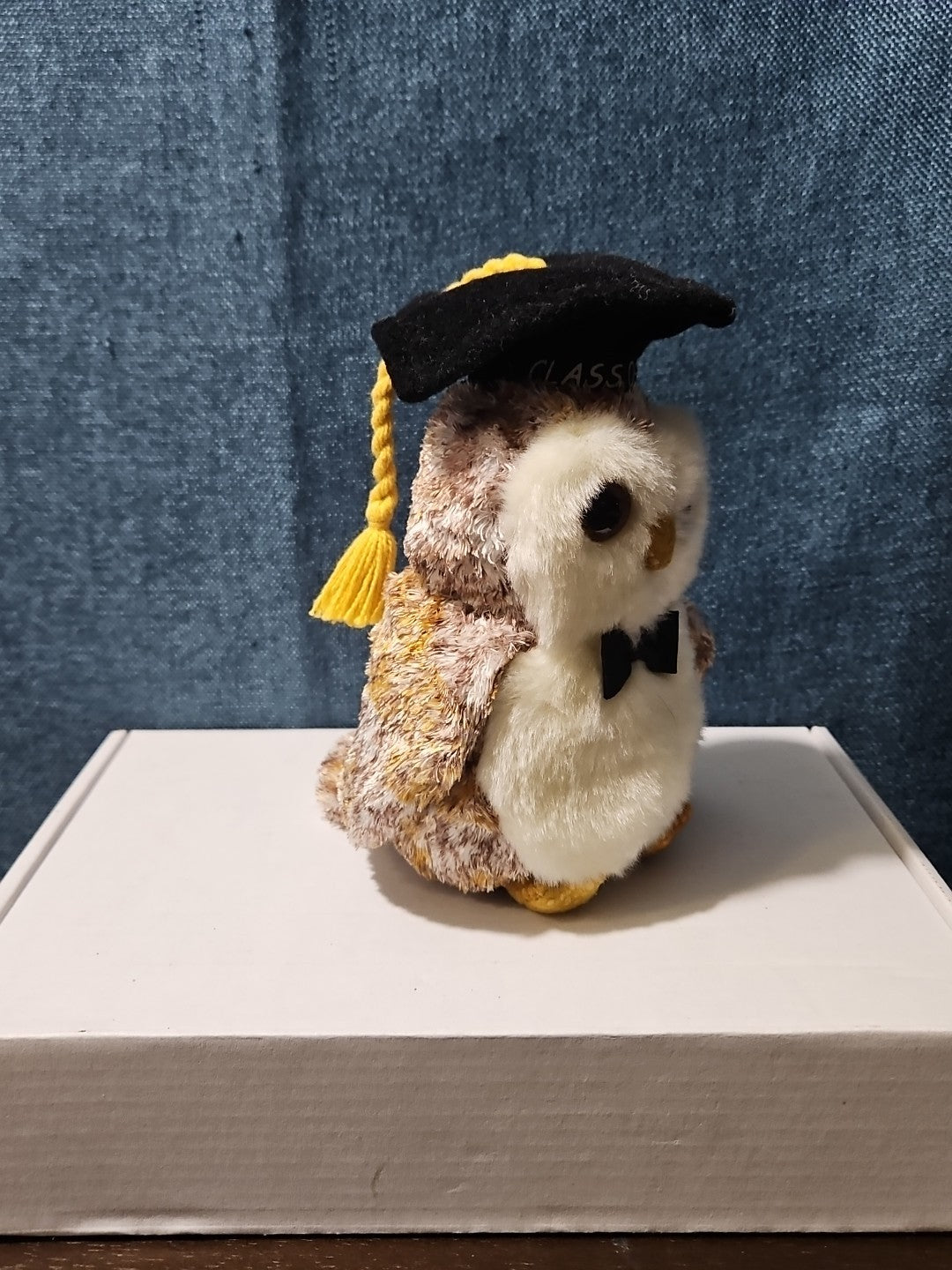 Ty Beanie Baby Smarter the Owl | Class of 2002 Graduation Gift | Retired Plush