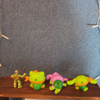 McDonalds Sanrio TMNT Happy Meal Toy Lot 4 Plastic Figures 2025