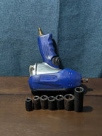 Kobalt 1/2" Air Impact Wrench + 7 Socket Set | Pneumatic Twin Hammer Tool LGA-15