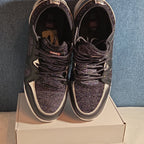 Ecko Red Black Glitter Sneakers 8.5 Georgina Shimmer Low Top Athletic Shoes