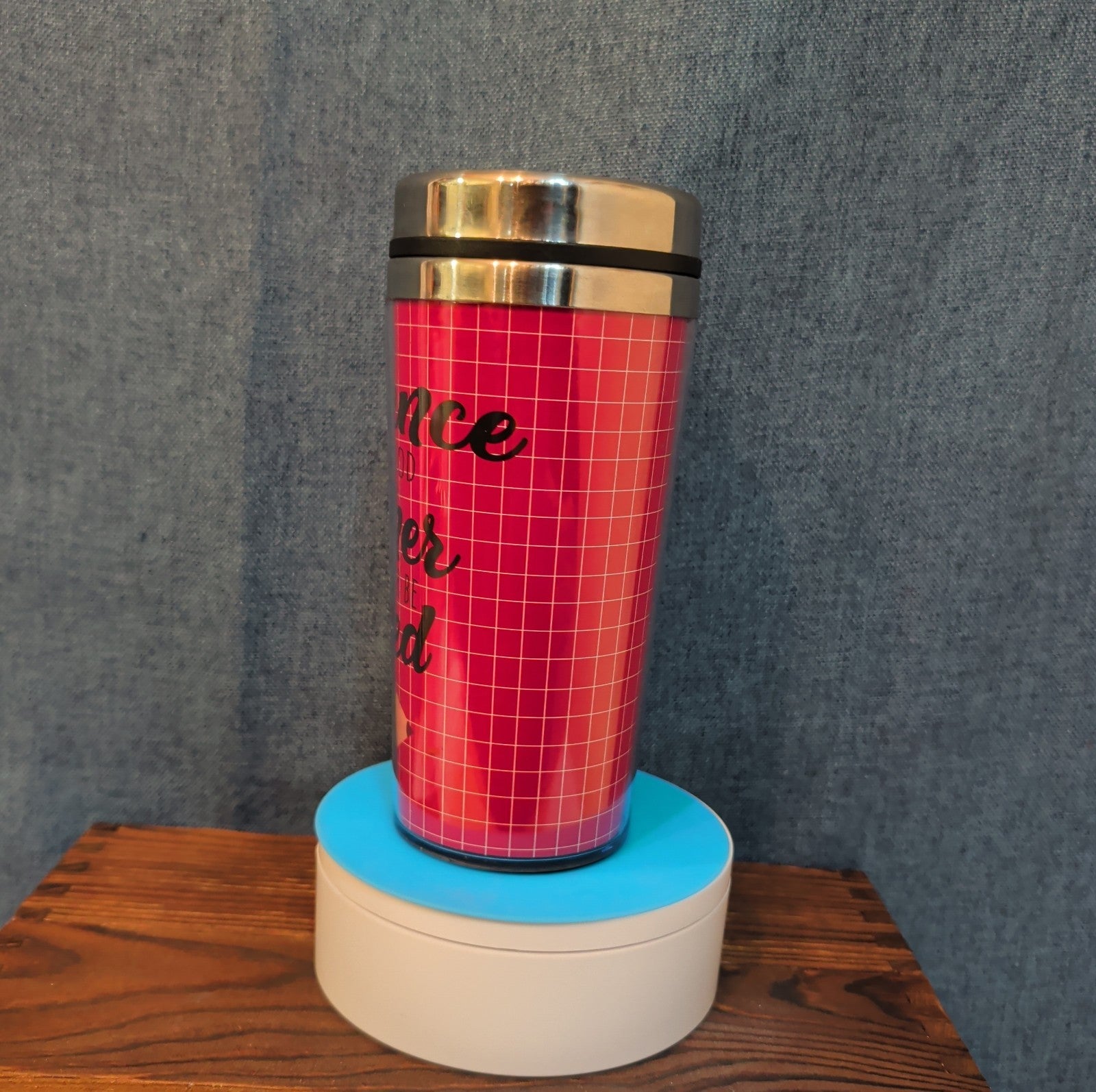 Teacher Appreciation Travel Tumbler 20oz Pink Hot Cold Cup with Lid