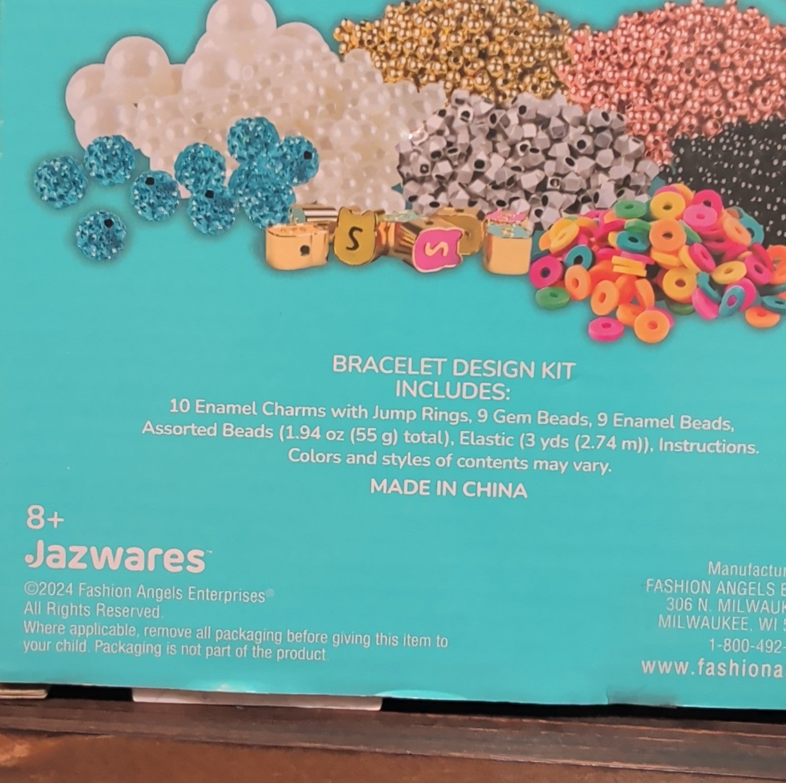 Squishmallows Bracelet Design Kit Enamel Charm Beads 2024 NIB