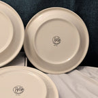 Bella Ceramica Alfresco Fruit Dinner Plates 10 in Hand Painted Set of 7