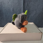 ZURU Rainbocorn Sparkle Heart 4" Plush Gigi Rottweiler Watermelon