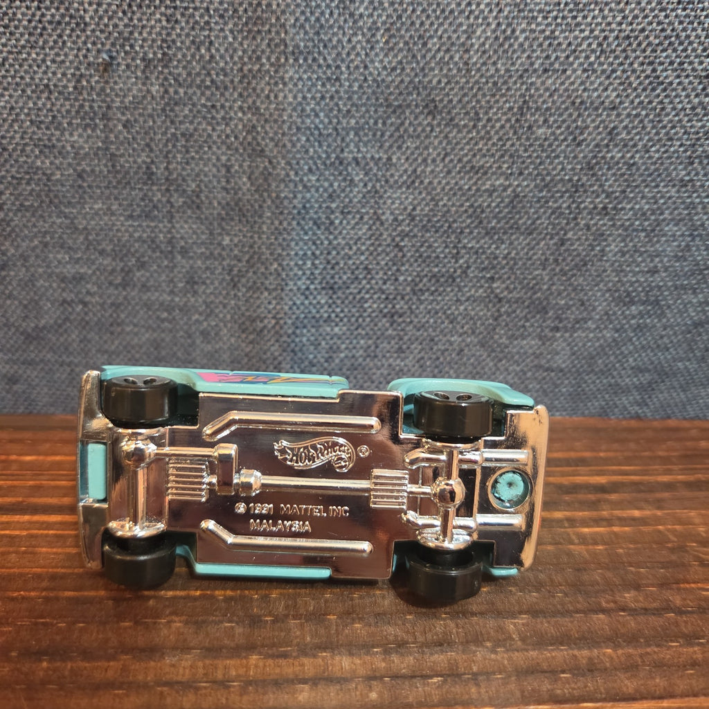 Hot Wheels Flashsider 1956 Chevy Teal Diecast 90s