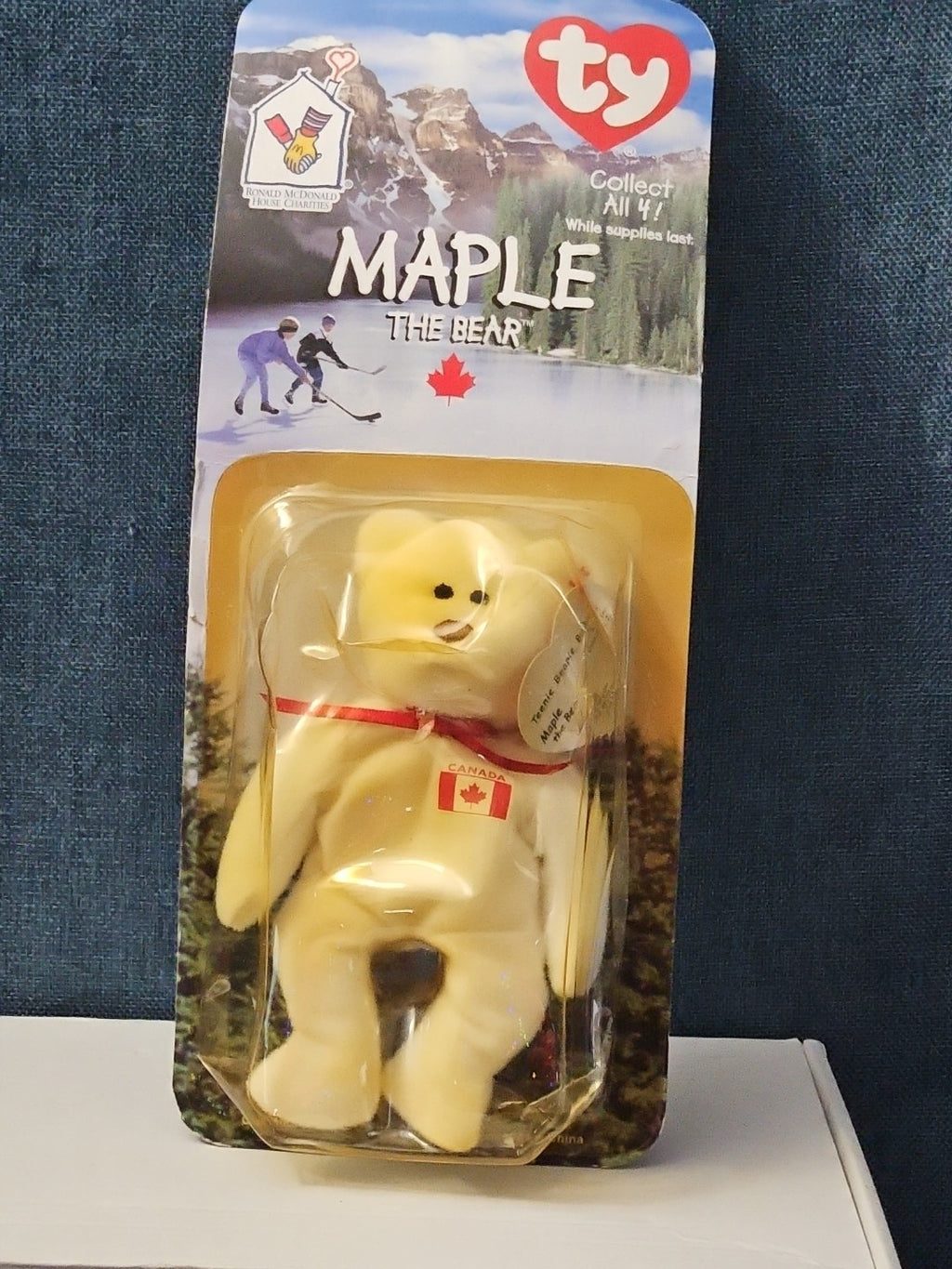 Ty Beanie Baby Maple the Bear | 1997 McDonald's Charity Exclusive