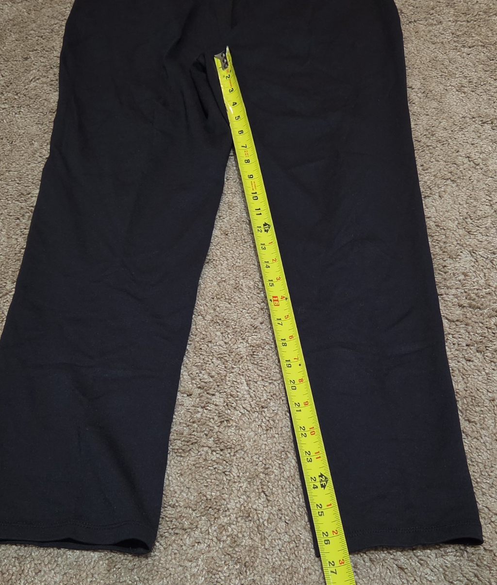 Cato Black Slacks Womens MP Classic Stretch Pull On Pants Comfort