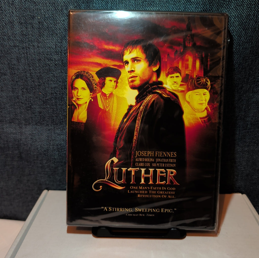 Luther DVD MGM Joseph Fiennes Christian History 2003 New Sealed 828706545461