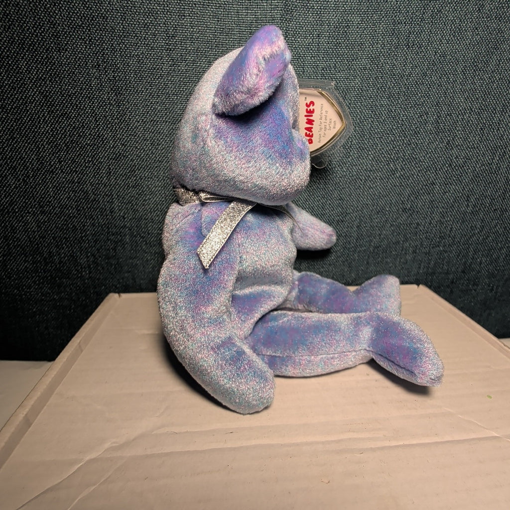 Clubby II Ty Beanie Baby 1999 Retired Official Club Bear MWMT w/ Tag Protector