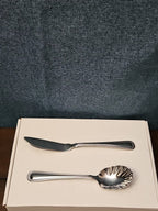 Reed & Barton KENDALL 5-Piece Serving Set | Hostess Host Set | 18/10 Stainless