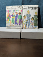4 Sewing Patterns | Kids PJs & Retro Sweatsuits | Tote Bags | Window Valance