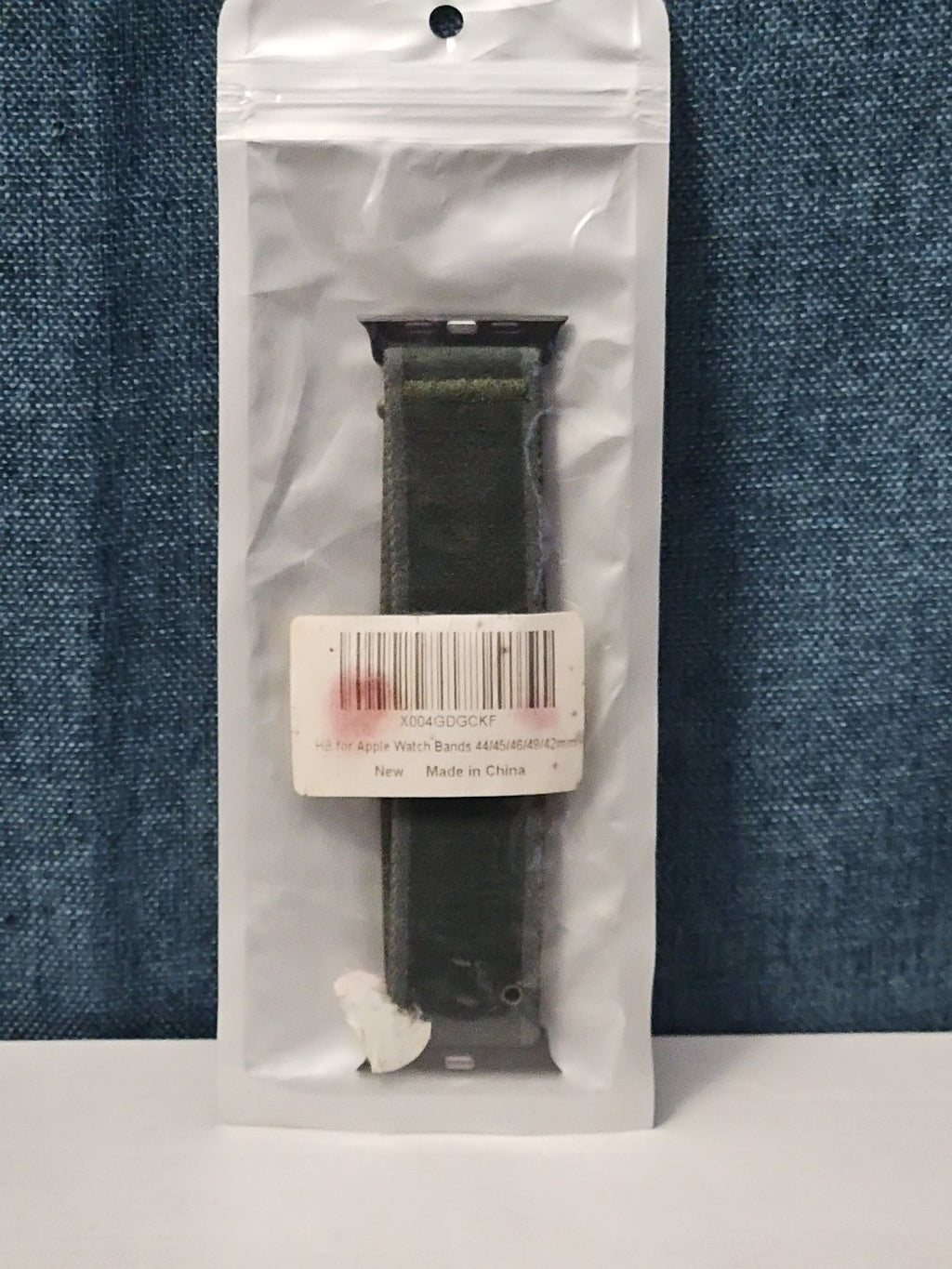 Adjustable Braided Solo Loop Band for Apple Watch 49/45/44/42mm | Olive Green