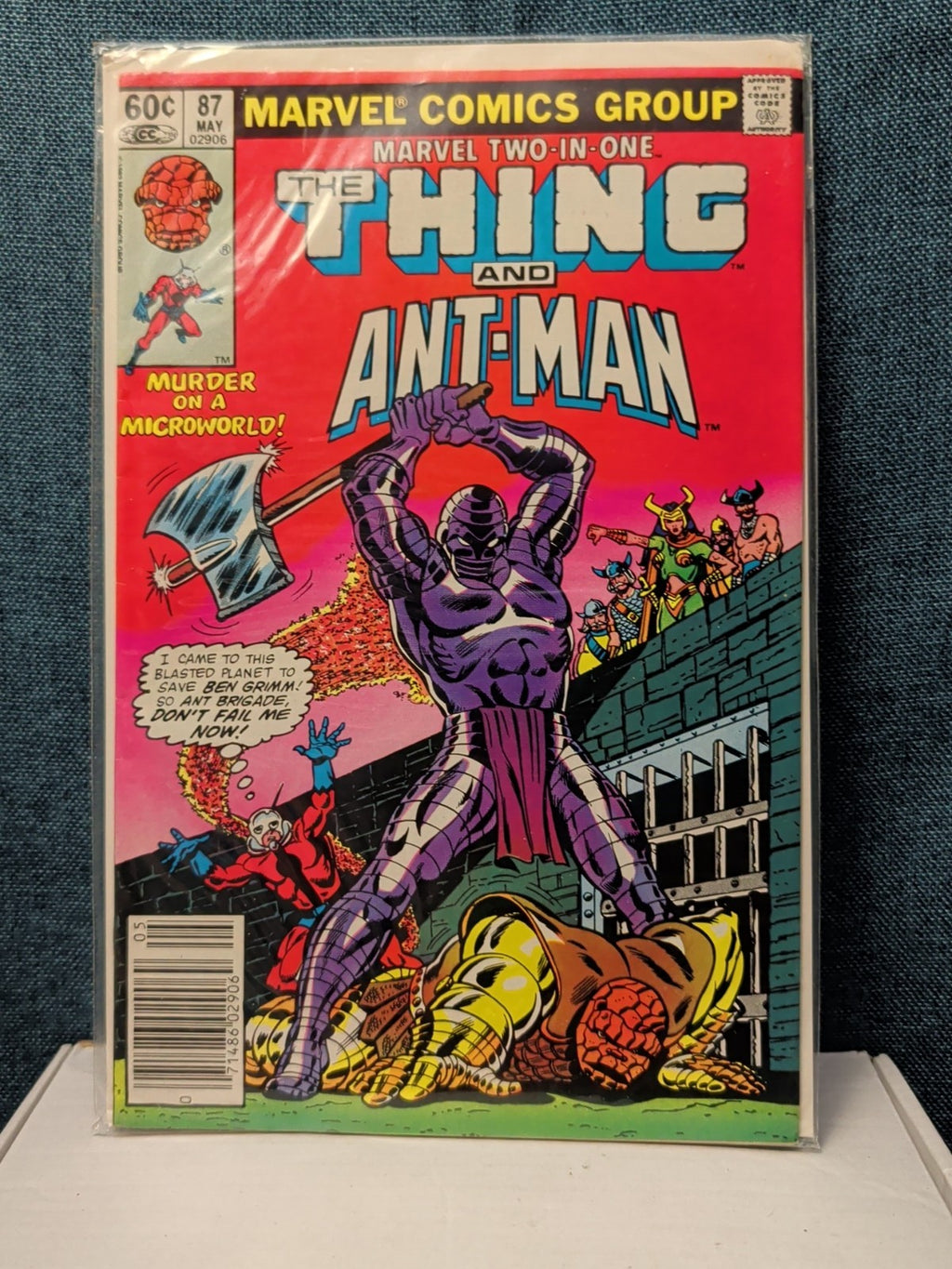 Marvel Two-In-One #87 The Thing Ant-Man 1982 Newsstand | Scott Lang | Good