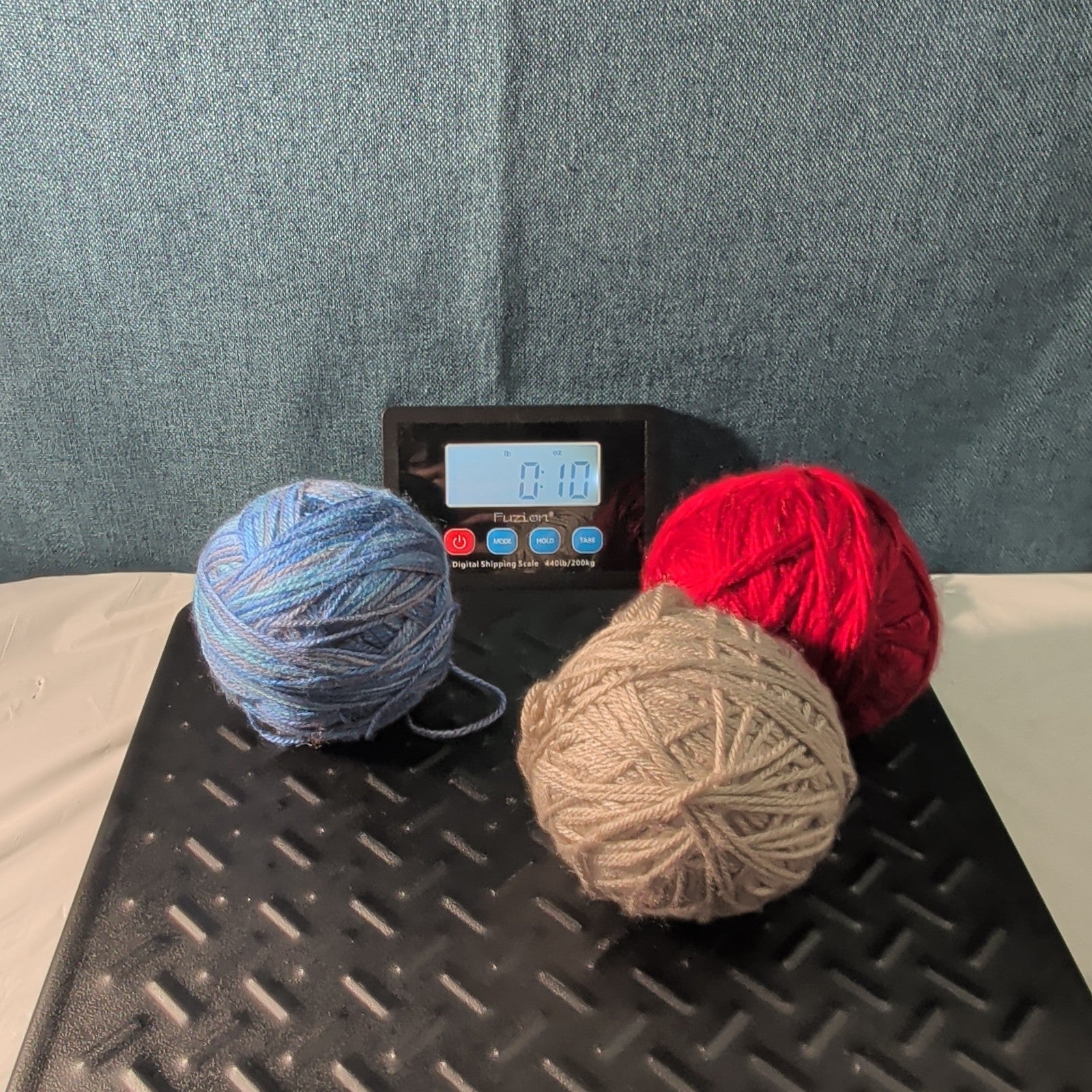 Assorted Yarn Lot 10oz Mixed Red Blue Variegated Grey Partial Skeins Knitting