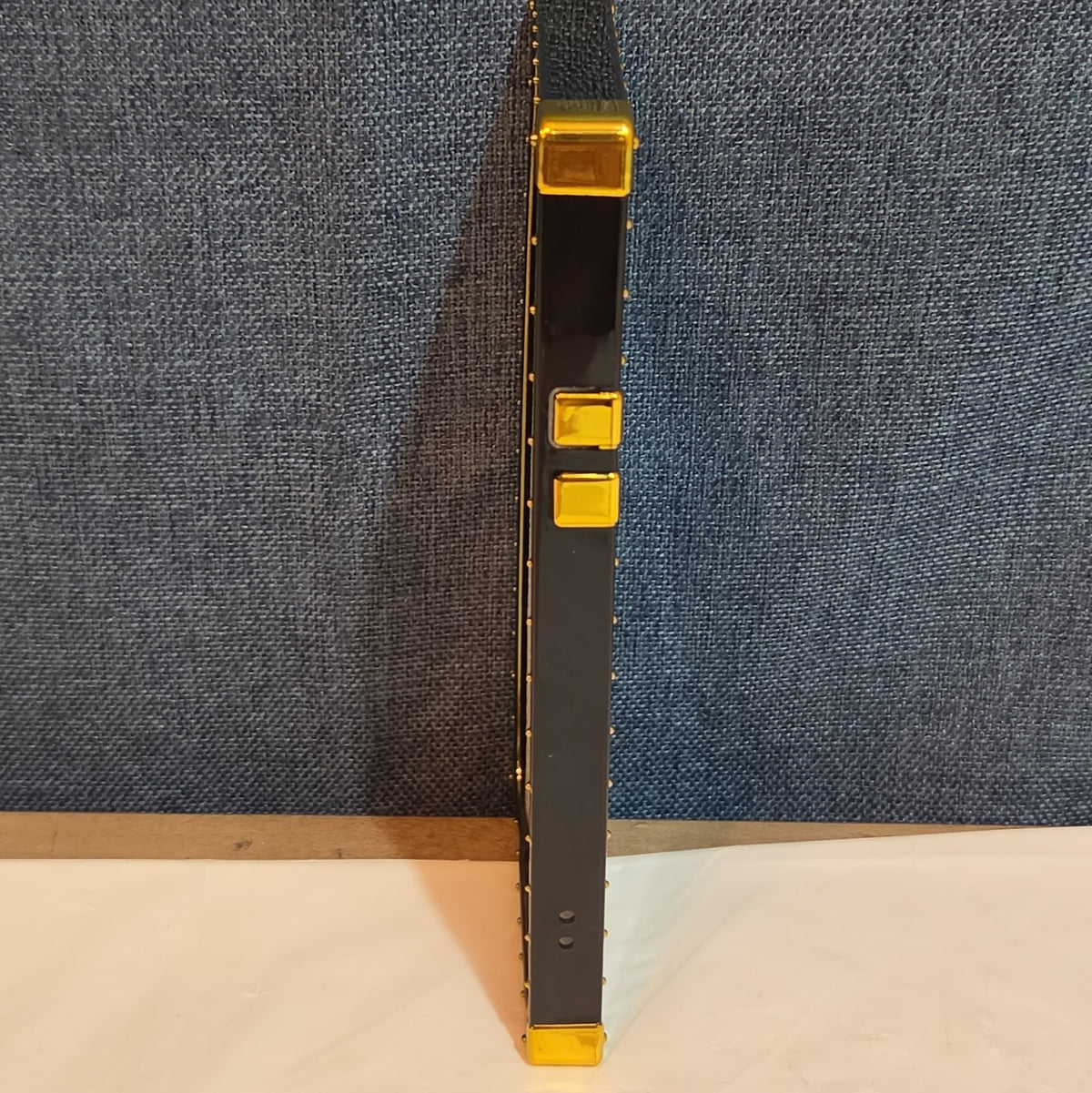 Boutique Samsung Galaxy Queen Crown Gold Square Case Shockproof