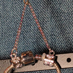 Hello Kitty Charm Bracelet Pink Rhinestone Y2K Kawaii