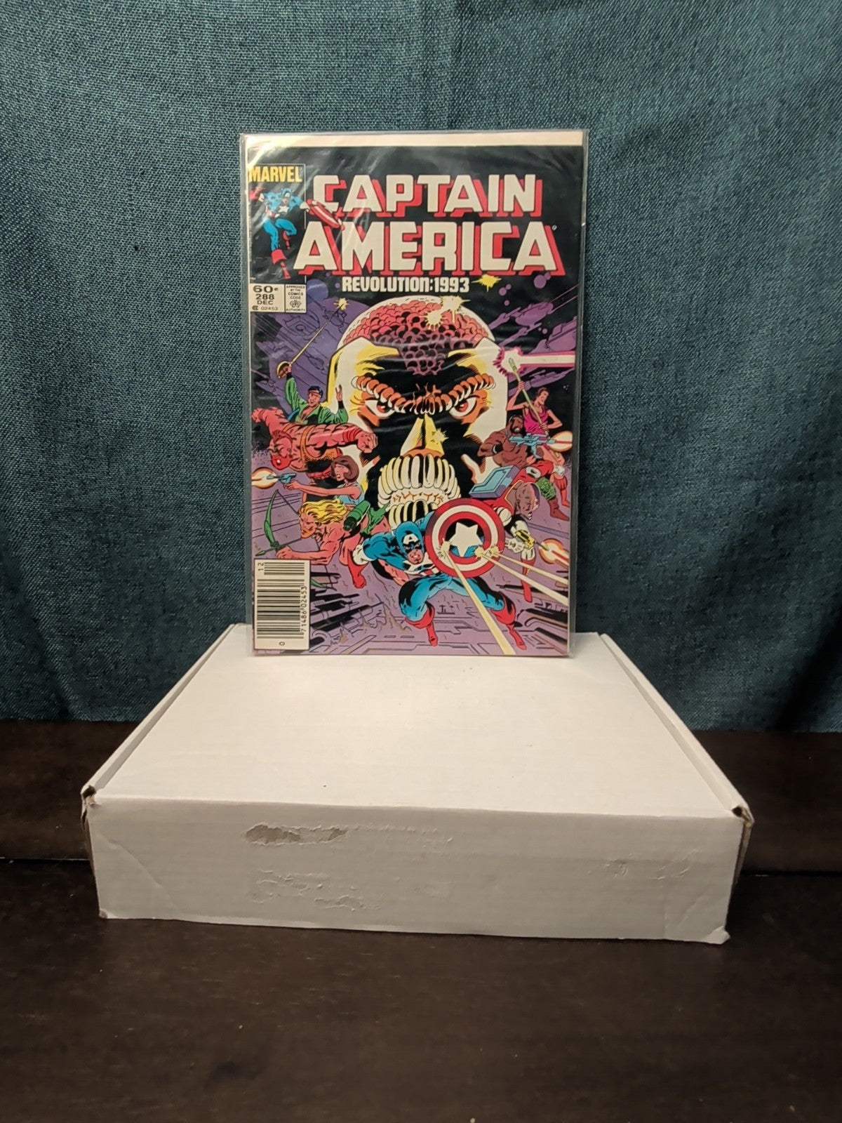 Captain America #288 1983 Newsstand Good Condition Revolution 1993 Modok