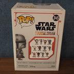 Funko Pop Star Wars The Mandalorian #345 Beskar Vinyl Figure with Protector