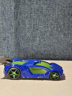 2012 Hot Wheels McDonald's Happy Meal | Blue REV ROD | Team Hot Wheels | Good