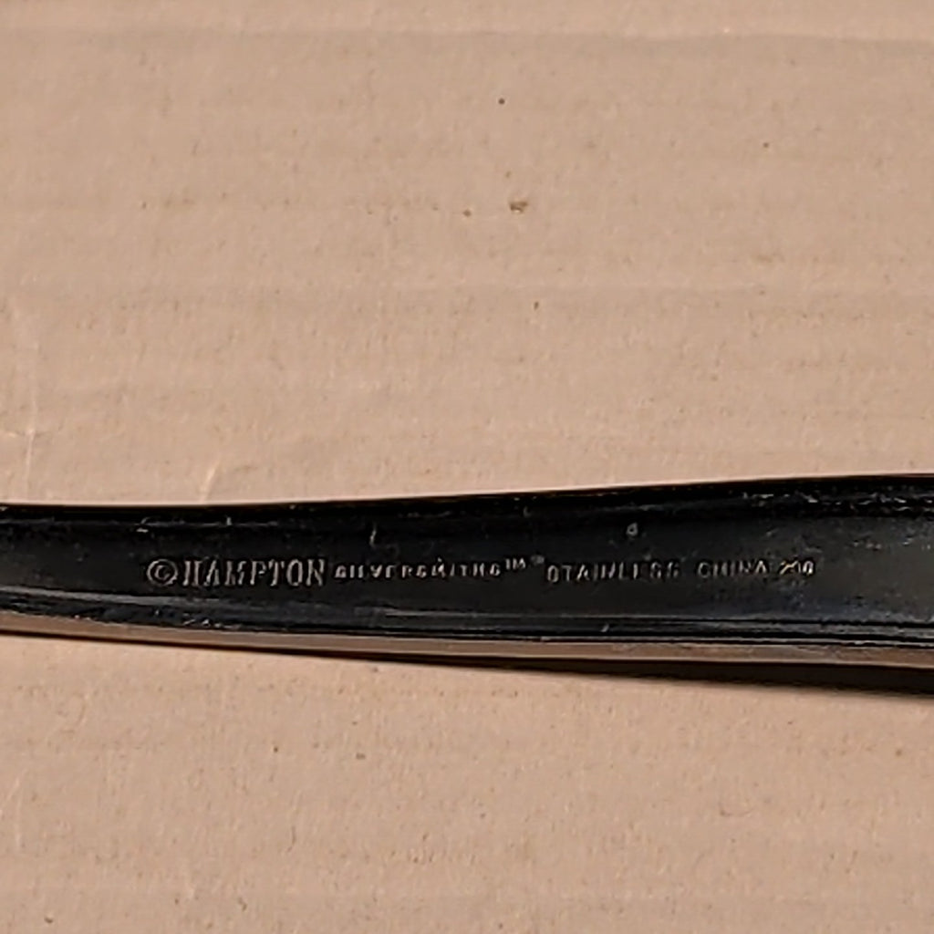 Set of 4 Hampton Silversmiths PORTFOLIO Glossy Salad Forks | 18/0 Stainless 208