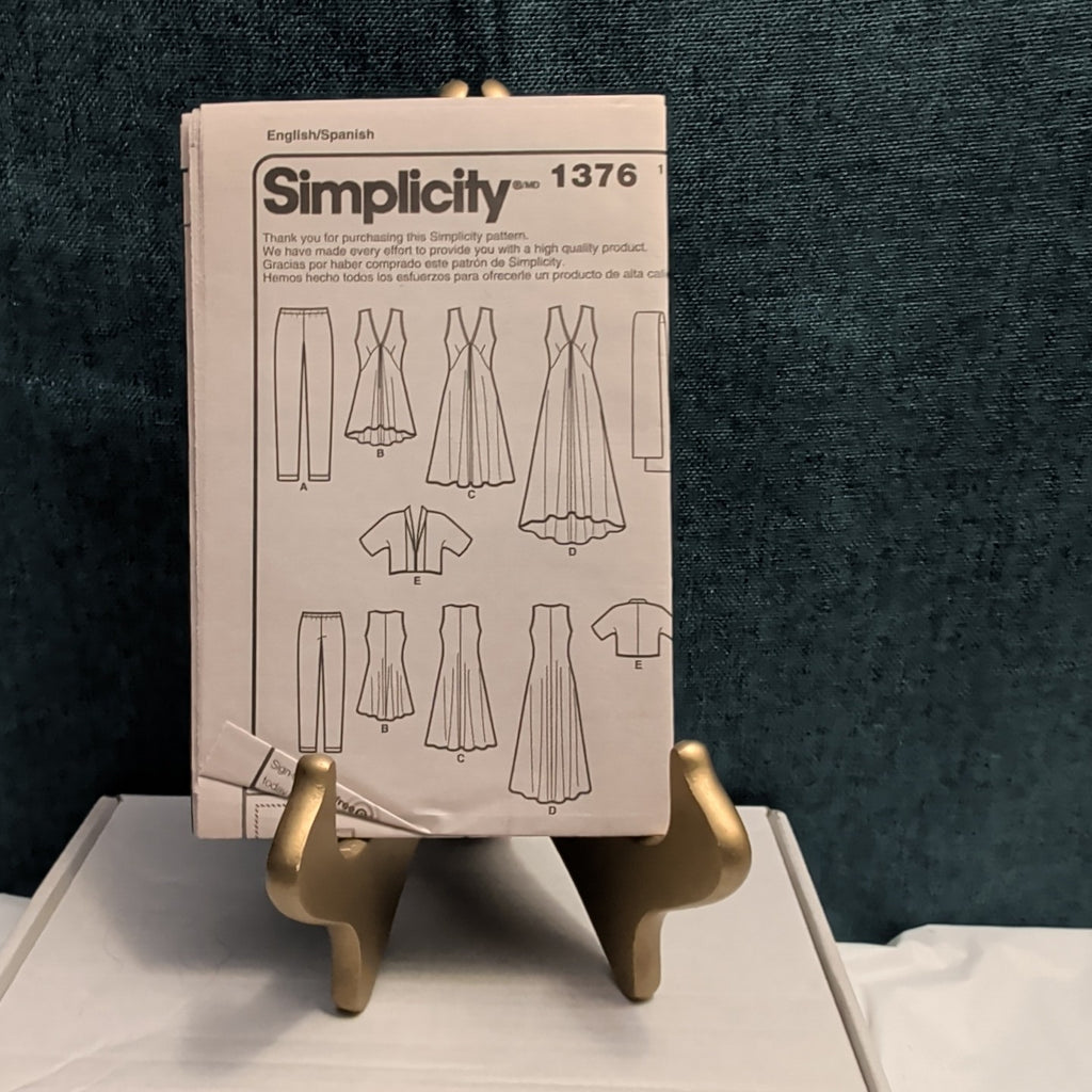 Simplicity 1376 Sewing Pattern Wardrobe Dress Pants Jacket Tunic 10-18 UNCUT