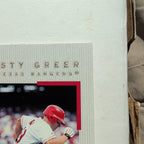 2000 Topps Gallery Rusty Greer #4 Texas Rangers Canvas Texture Baseball Card