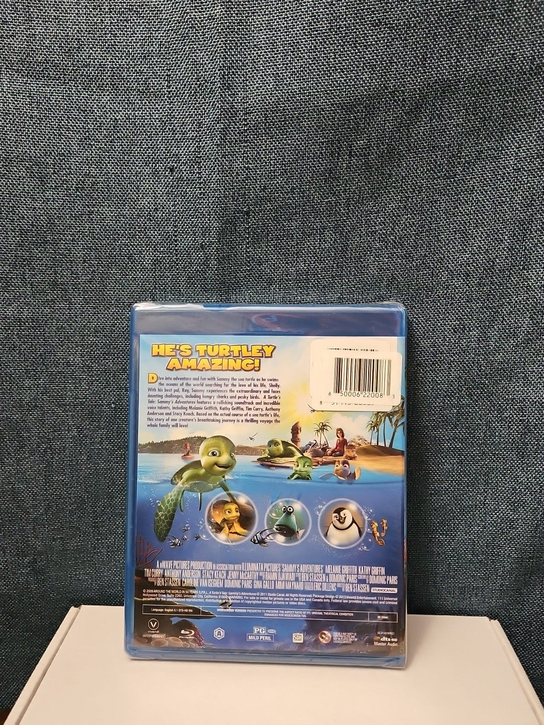 A Turtle's Tale: Sammy's Adventures (Blu-ray) NEW SEALED | Family Animation