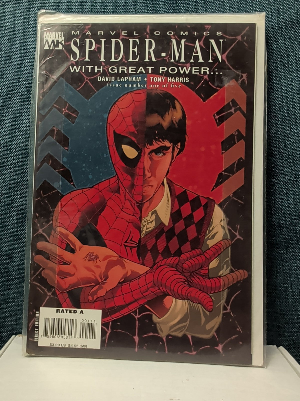 Spider-Man With Great Power #1 2008 Tony Harris Art Peter Parker Good Condition