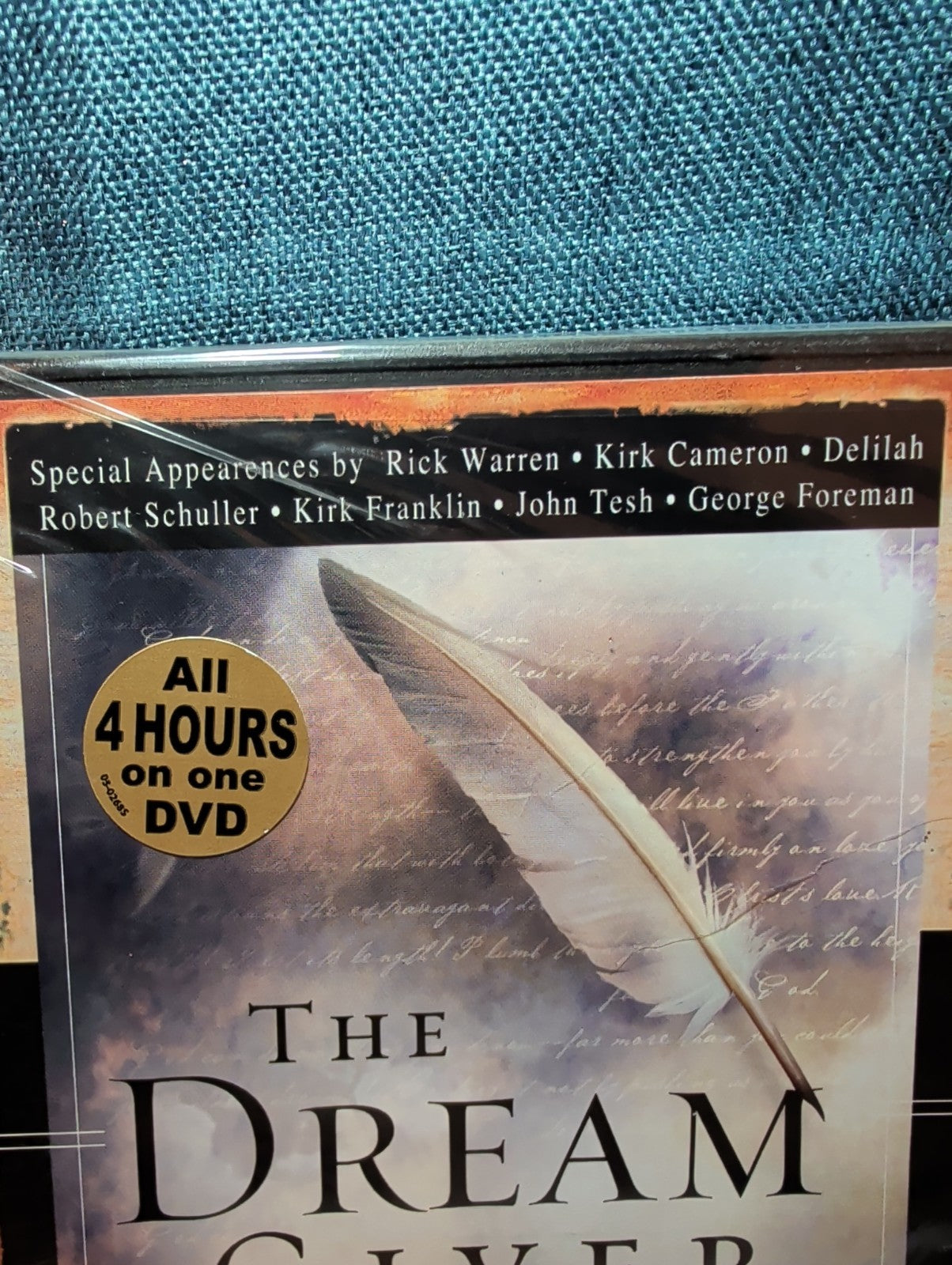 The Dream Giver DVD 2004 Bruce Wilkinson Faith Parable Factory Sealed New