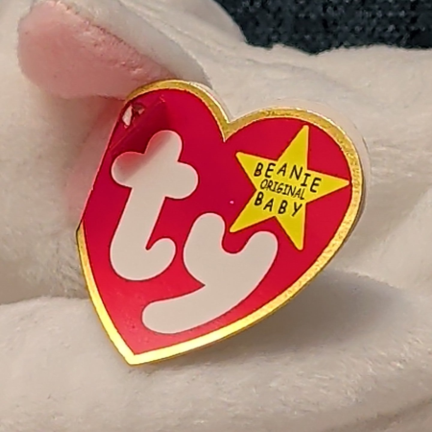 TY Beanie Baby BUTCH the Bull Terrier 1999 | MWMT Mint Tags | Gasport Error